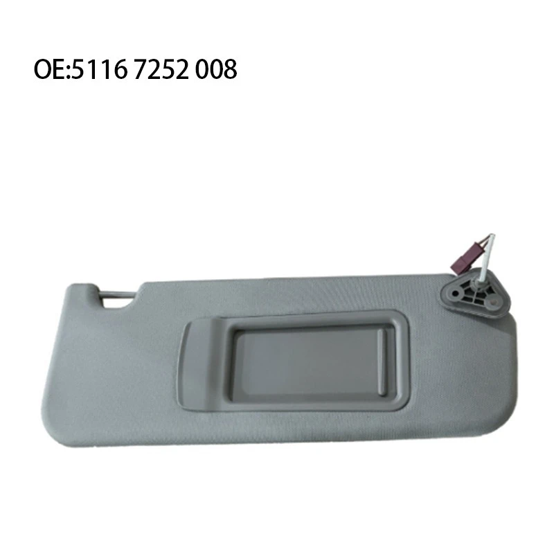 Фото Солнцезащитный козырек для BMW 3 серии E90 2005-2013, X1 E84 2009-2015, передний, для салона автомобиля, артикул: 51167252 005 №3