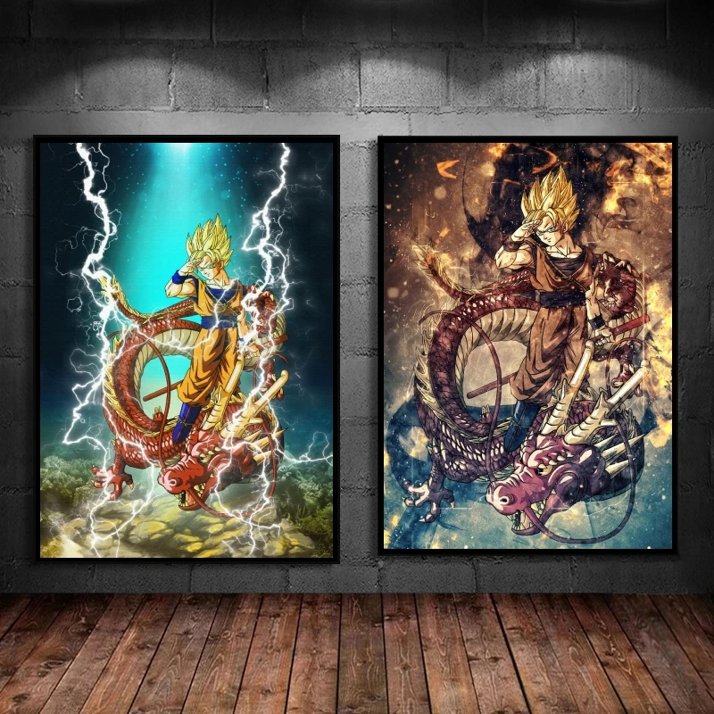 

Canvas Art Walls Painting Decorative Christmas Gifts Comics Pictures Room Home Classic Hanging Kid Action Figures