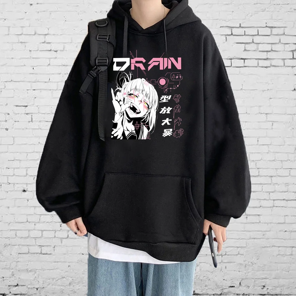 

y2k anime hoodies women Winter y2k aesthetic harajuku long sleeve top clothes women japanese Hooded Shirt