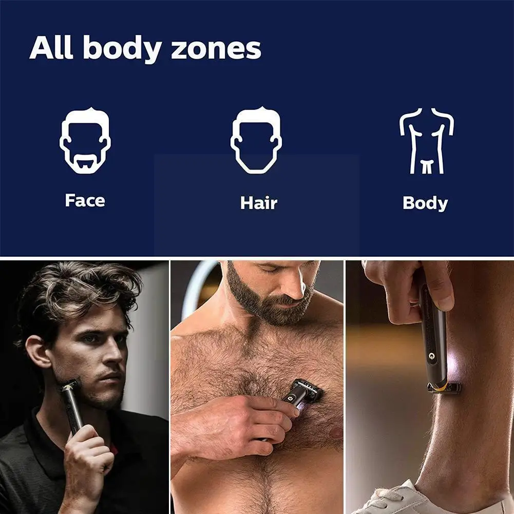 

2022 New Wireless Rechargeable Precision Shaver Hair Shaving Trimmer Machine Dropshipping Trimmer Men Beard Electric O9v8