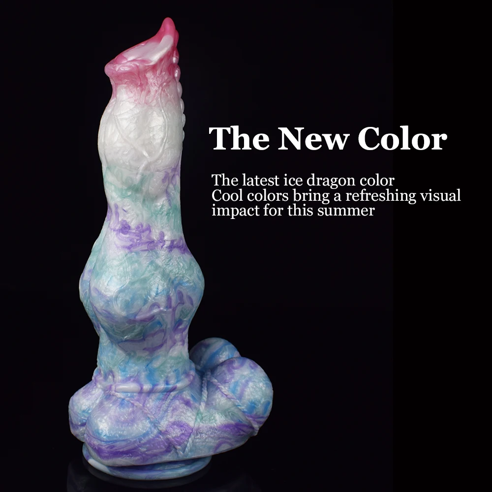 Мягкий силиконовый конский фаллоимитатор на присоске член лесбийские