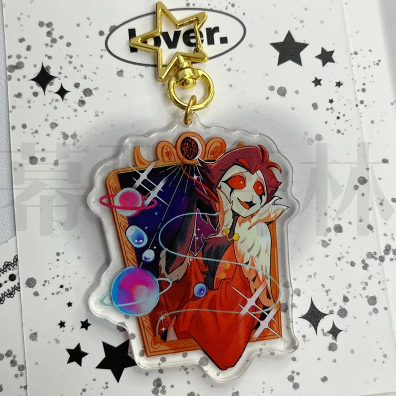 Мультфильм Супер злой персонаж босс акриловый брелок для украшения рюкзака