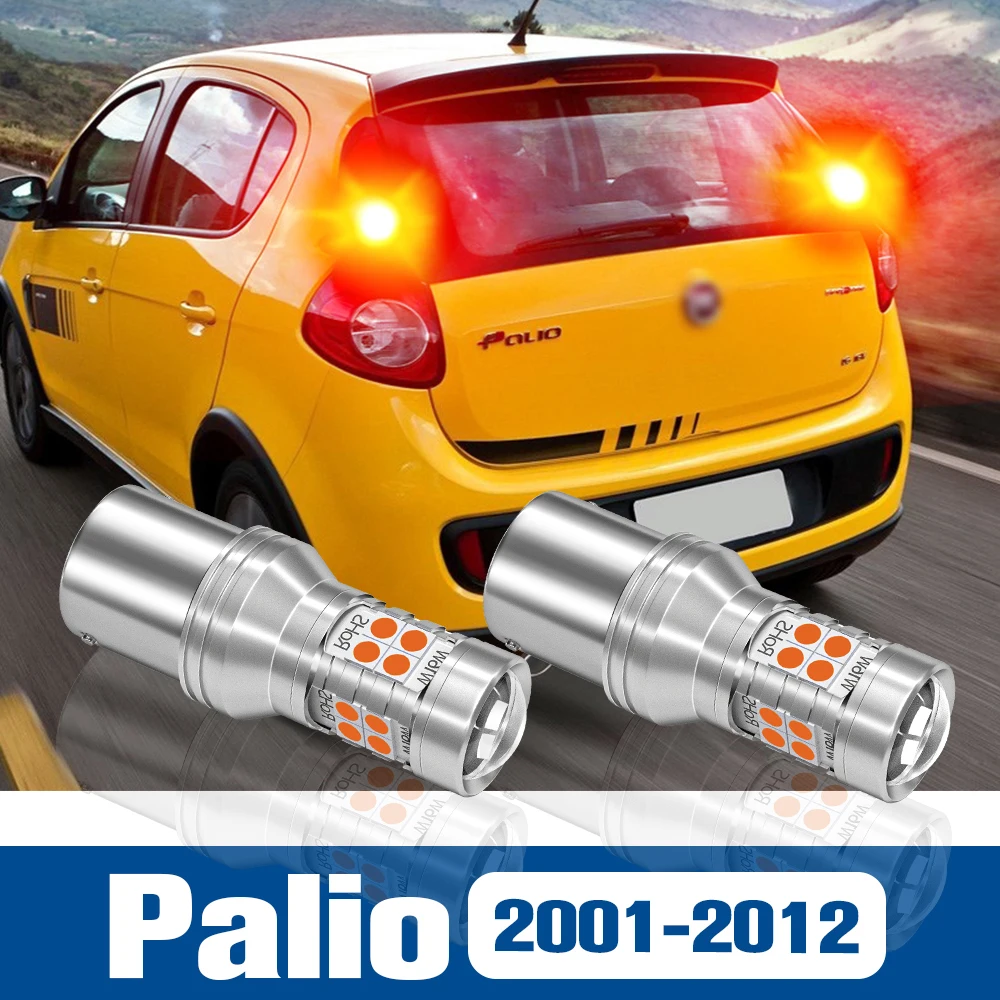 

2pcs LED Brake Light Blub Lamp Accessories Canbus For Fiat Palio 2001 2002 2003 2004 2005 2006 2007 2008 2009 2010 2011 2012