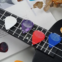 30mm guitar pick grips non sticky silicone guitar pick washable grips holder random self color adhesive y4n0