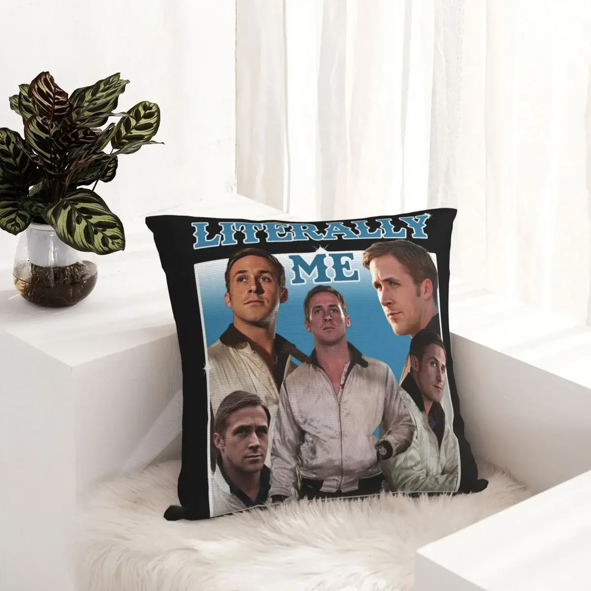 Декоративная наволочка с рисунком 45x45 см