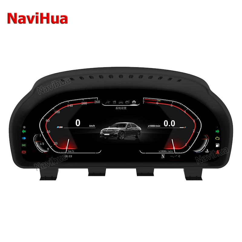 

Navihua LINUX System Auto Meter Gauge Speedometer For BMW F10 Car Electric Digital Instrument Cluster X4 F26 Dashboard