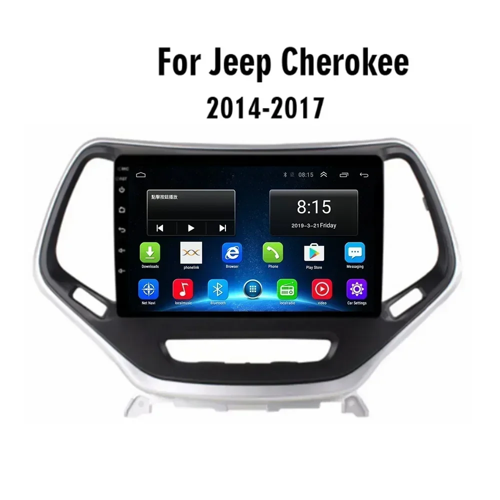 Android 13 для JEEP Cherokee 2015-2050 авторадио GPS-навигация автомобильный мультимедийный