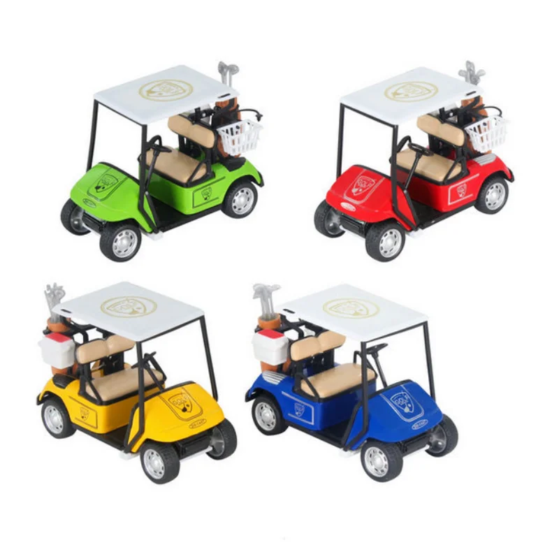 Mini Golf Model Toy Mini Diecast Metal Pullback Action Models 1:36 Scale Pullback Vehicle Model For Kids Boy Girl Gift Toddles 4