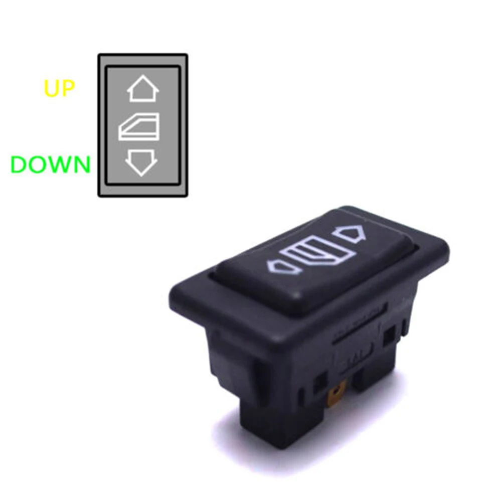 

Switches ON/OFF Switch ON/OFF Switch With Green Light 6-Pin 20A Button Switch Car Glass Lifter Switch Car Accessories