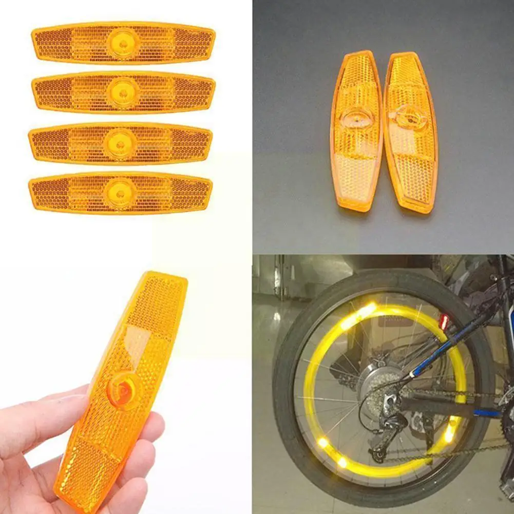 

Bicycle Spoke Reflector MTB Road Bike Spoke Light Bicycle Night Riding Rim Cycling Warning Reflective Parts Wheel Strip Saf Q5X6