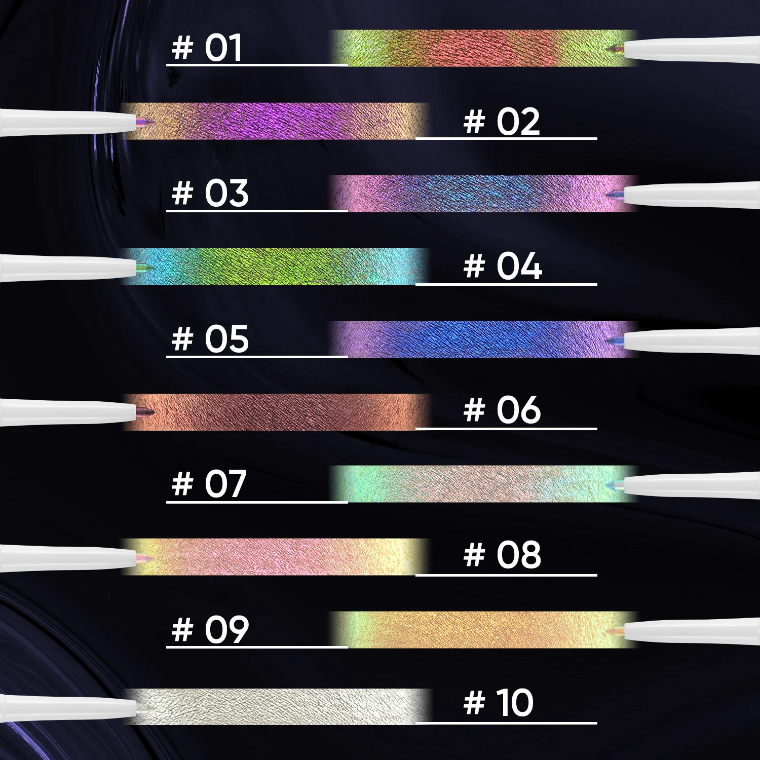 Многохромный гель-подводка для глаз JUR MORNIER