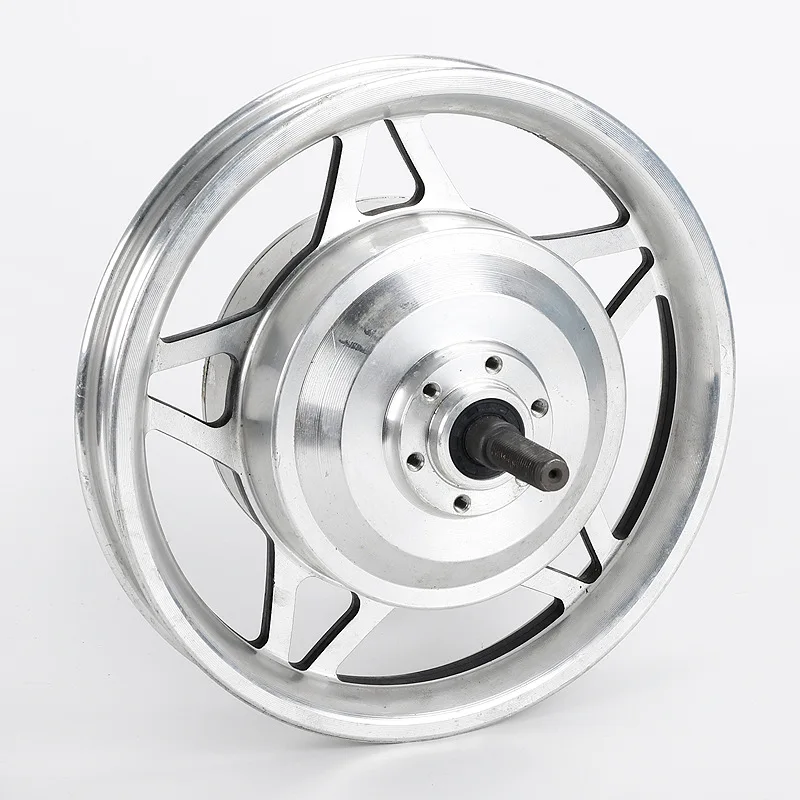 Aluminum Alloy 24v 36v 48v 350w High Torque Geared Wheel Hub Motor 12&quot For Electric Wheelchair Tractor Kids Scooter |