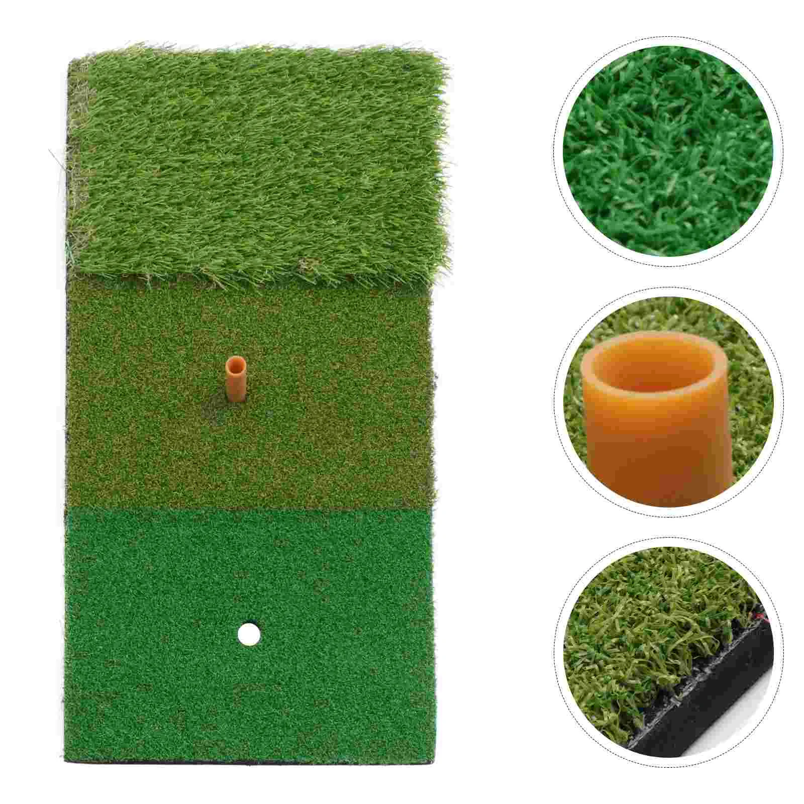 

Hitting Mat Turf Practice Mat for Hitting Driving Premium Turf Backyard Home Use Indoor Outdoor Mat for Pros Beginners Rubber