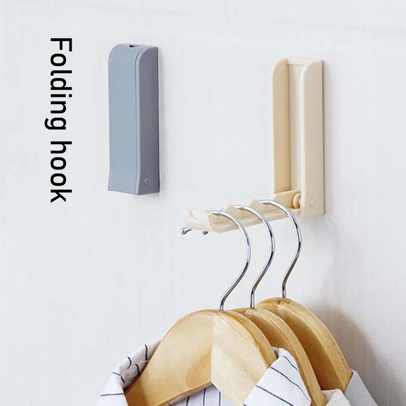 

Складная подвесная стойка для ванной и кухни, подвесные самоклеящиеся держатели для хранения без следов, аксессуары, крючки с крючками для дверей