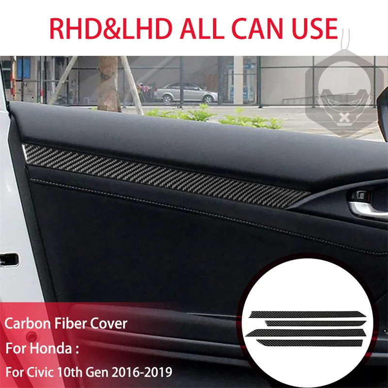 

Для Honda Civic 10 поколения 2016 2017 2018 Φ панель переключения передач Автомобильная наклейка для внутреннего интерьера декоративная Автомобильная наклейка