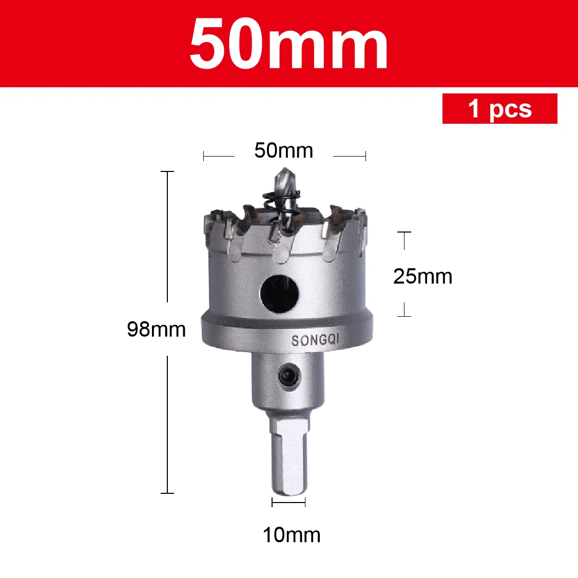 

Набор сверл TCT NSOUR 12-70 мм