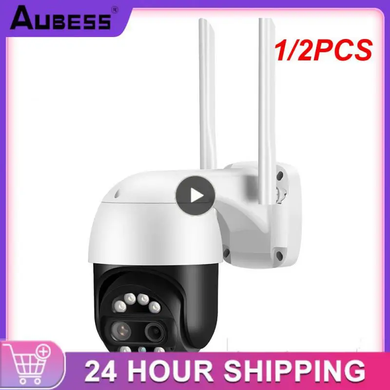 

Камера Наружного видеонаблюдения с двумя объективами, 2,8-12 мм, 8-кратное увеличение, 4K, PTZ, Wi-Fi