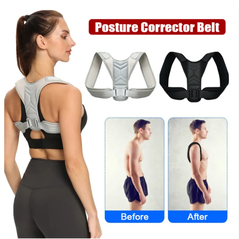 

Posture Corrector Back Support Shoulder Back Brace Men Women Spine Postura Correction Belt Prevent Slouching Health Adjustable