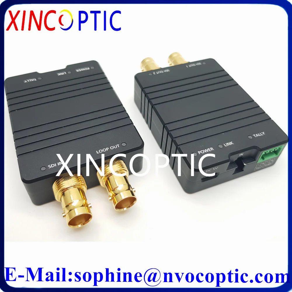 12G-SDI 6G-SDI 3G-SDI HD-SDI Видео в одиночный оптоволоконный преобразователь LC с поддержкой