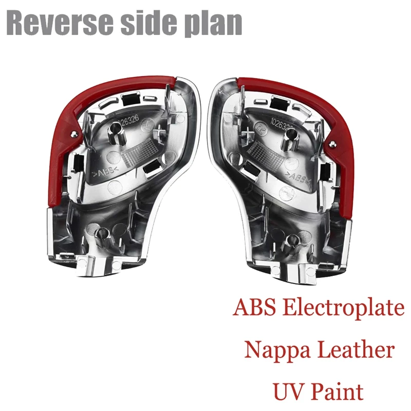 Красный DSG чехол для рычага переключения передач рычаг Headball Golf MK6 MK7 R Passat B7 B8 CC