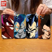bandai dragon ball phone case black silicone for iphone 13 pro max 11 12 xr x xs mini for 6 6s 7 8 plus funda shell cover