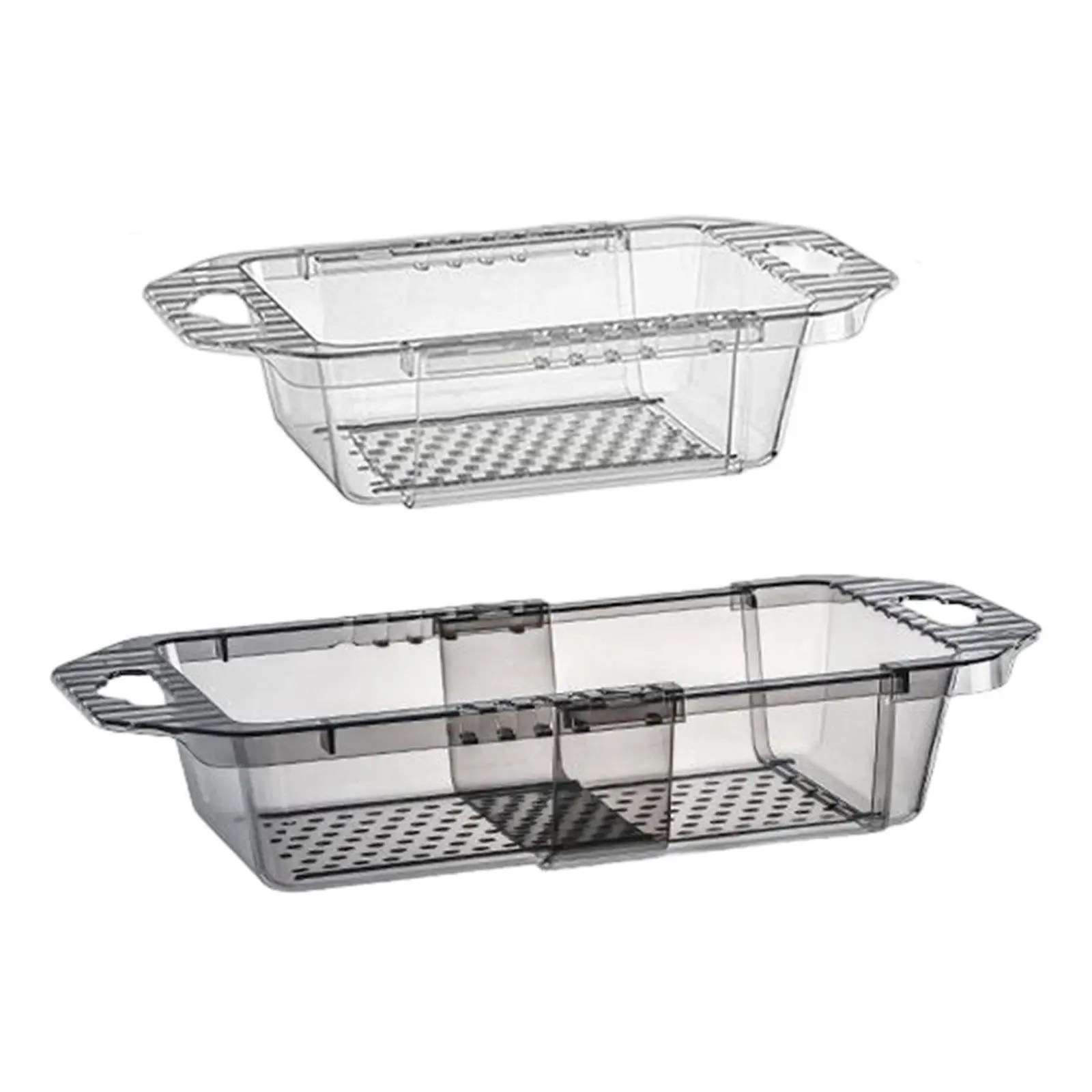 

Sink Strainer Colander Flexible with Handle Retractable Multipurpose over The