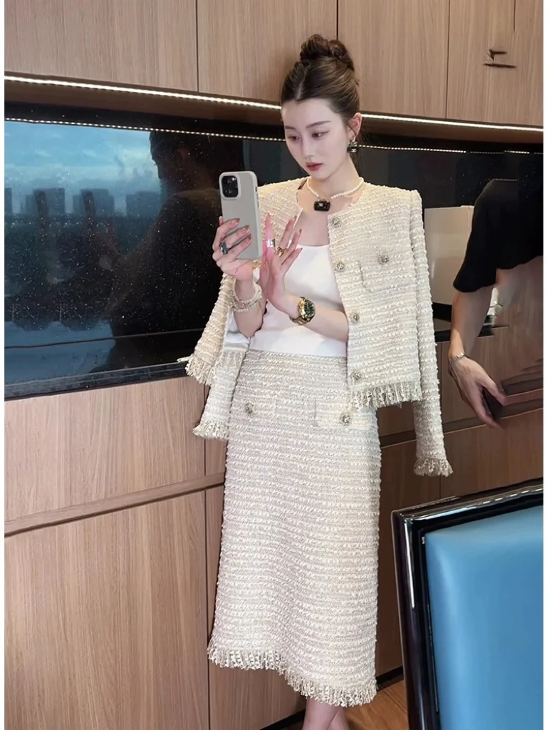 

2023 Spring/Summer Fashion New Women's Clothing Coat Skirt Suit 0822