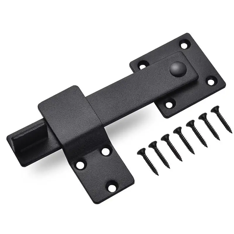 

Винтажная защелка для откидной двери, защелка для двери сарая, дверь сарая, откидная защелка из углеродистой стали, защелка для ворот, личная защита конфиденциальности