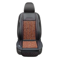 auto seat cover protector cooling car seat cushion wooden beads blow air cushion