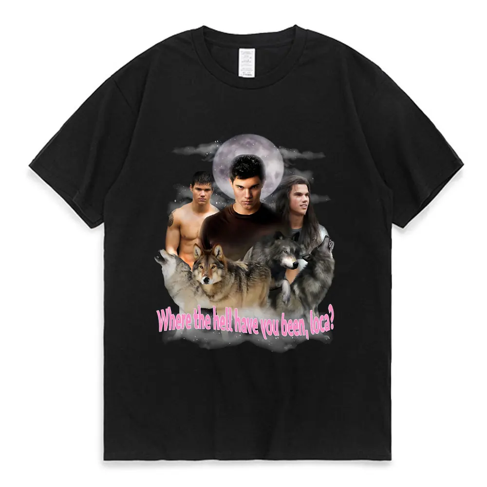 

Where The Hell Have You Been,loca Print T Shirt Men's Women's Fashion Streetwear Short Sleeves T-shirt Cartoon Tee Shirt Tops