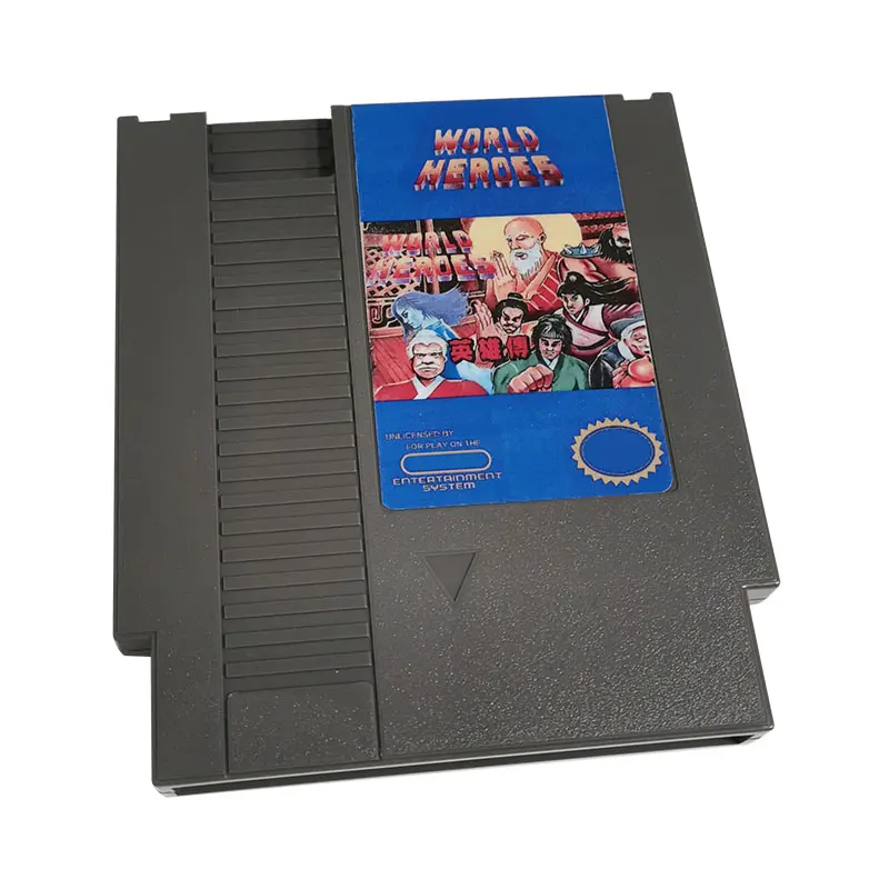 

WDRLD HEROES Game Cartridge For NES Console 72 Pin - Free Shipping