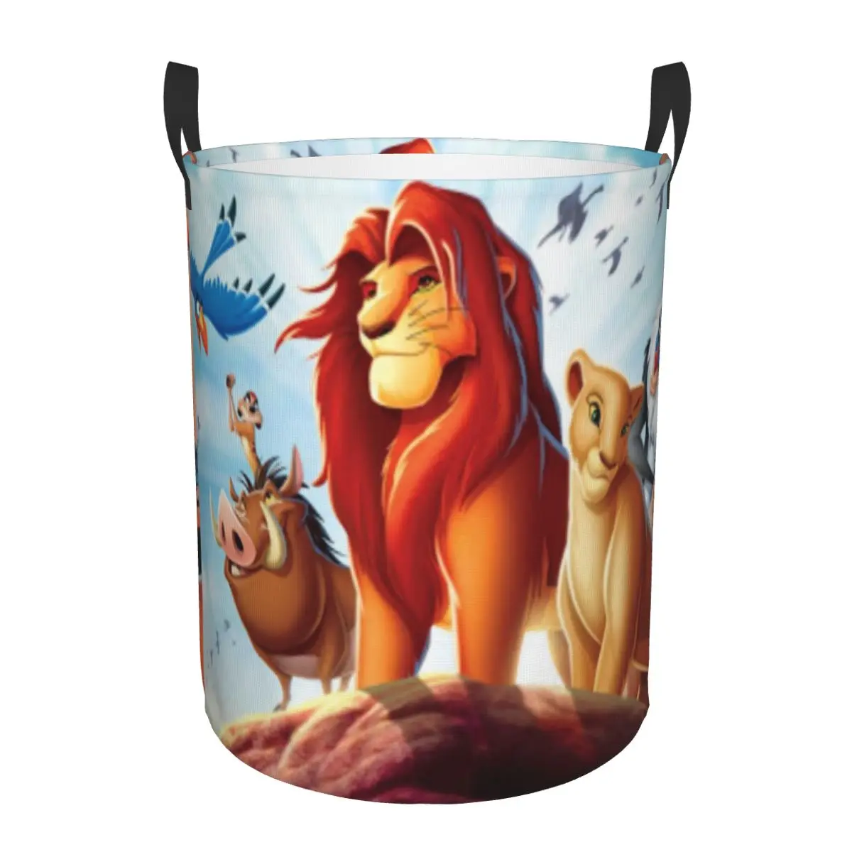 Корзина для белья Король Лев складная корзина