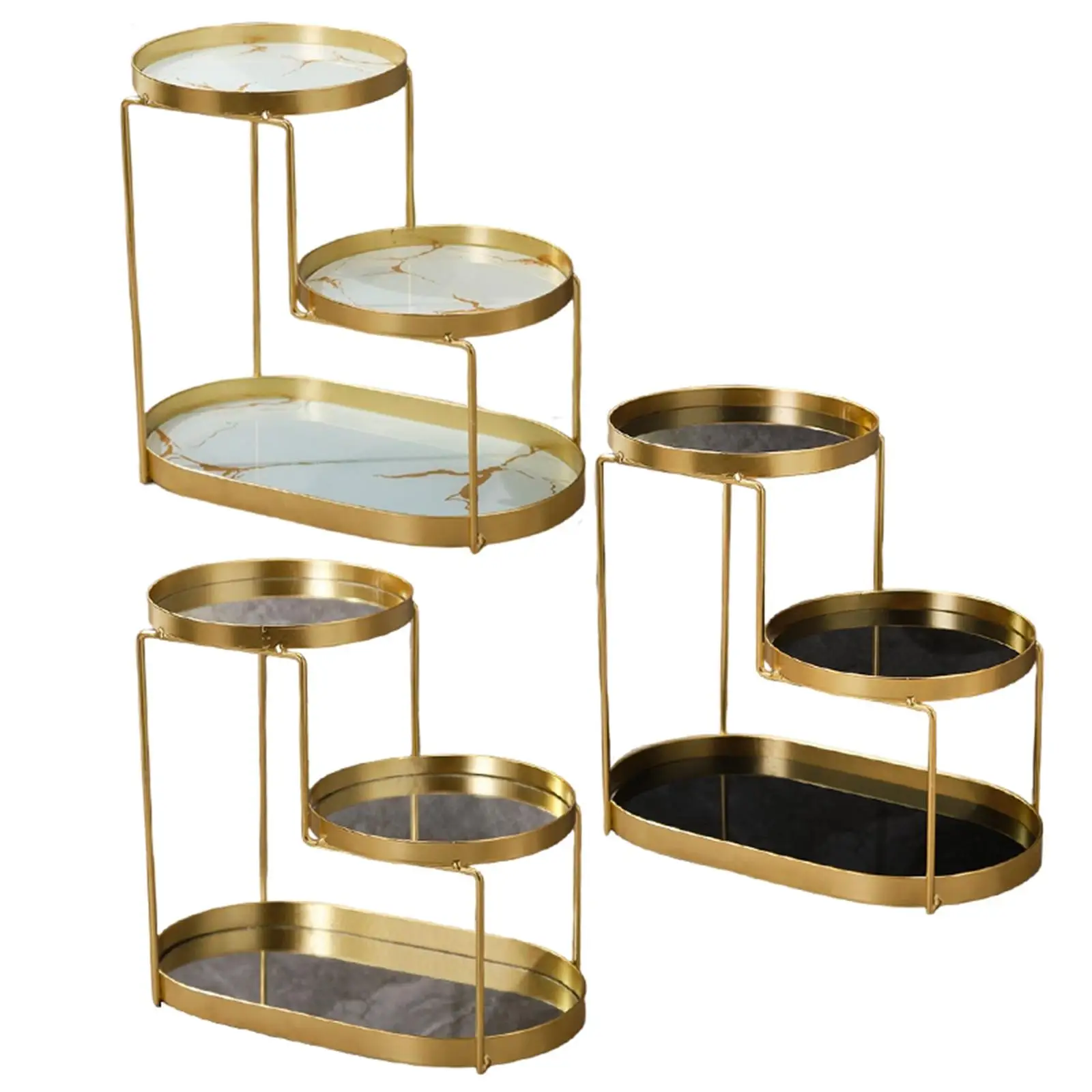 Изысканная косметика декоративный поднос помада безделушка подносы для стола