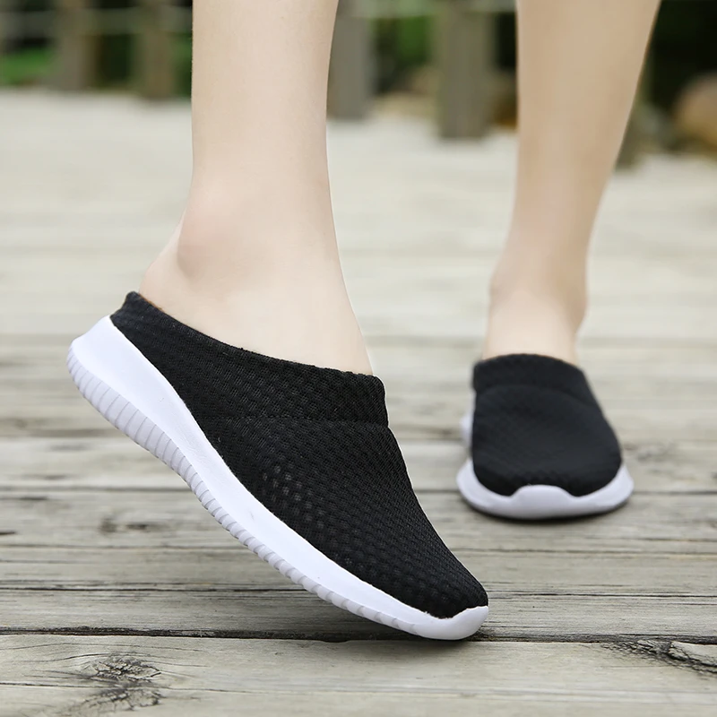 

Women Shoes Knitting Sock Sneakers Plus Size Fashion Women Vulcanize Shoes Female Air Mesh Sneakers Flat Casual Tenis Feminino