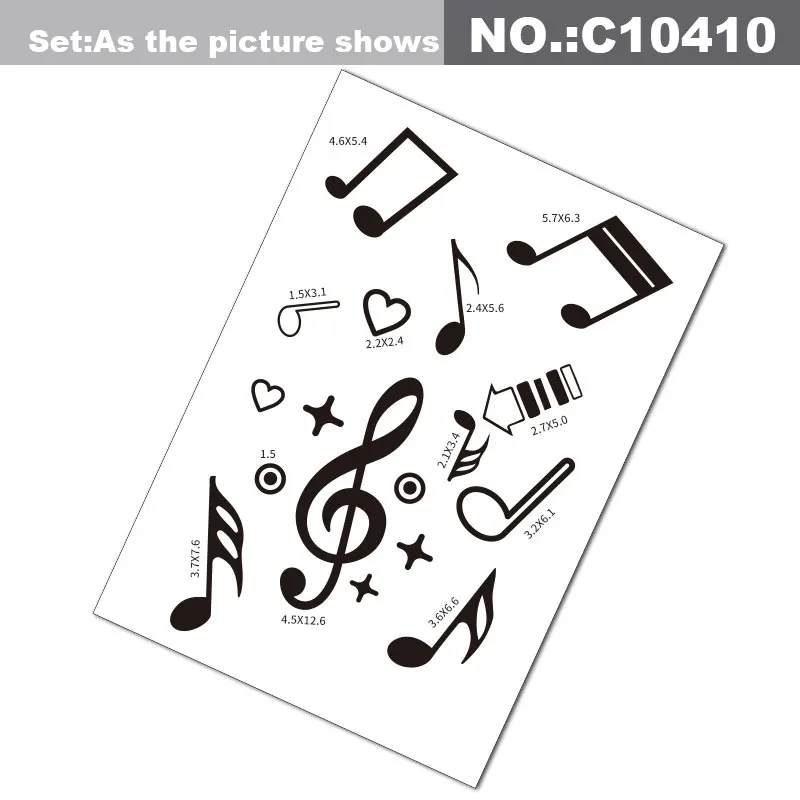 

Автомобильная наклейка, виниловая упаковка, наклейка, милая музыкальная заметка для автомобильного ноутбука, домашний декор, подарки