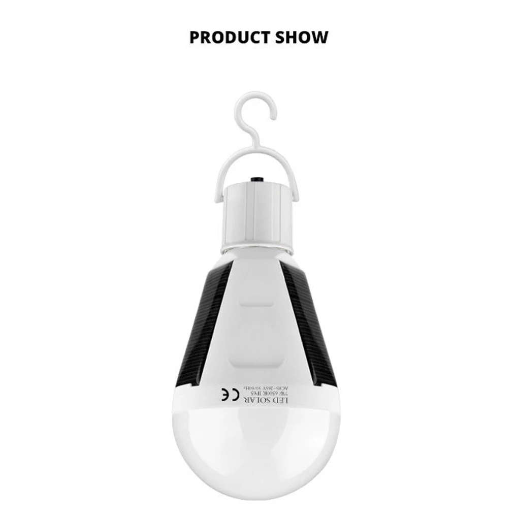 

Solar Power LED Bulb Accessory Light Bulbs Hanging Lamps Accessories