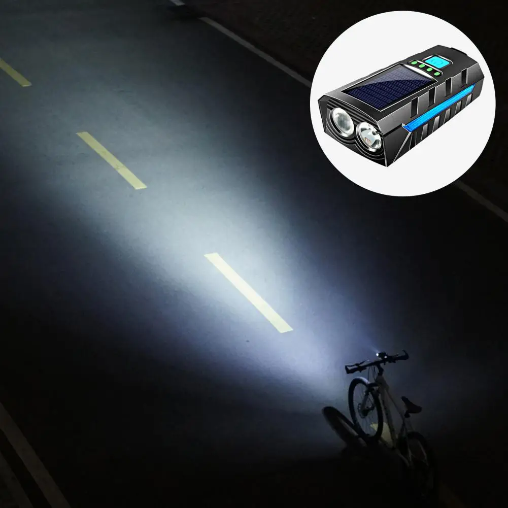 

Велосипедный звуковой сигнал, 1 комплект, перезаряжаемый ярсветильник многофункциональный звуковой сигнал для горного и дорожного велосип...