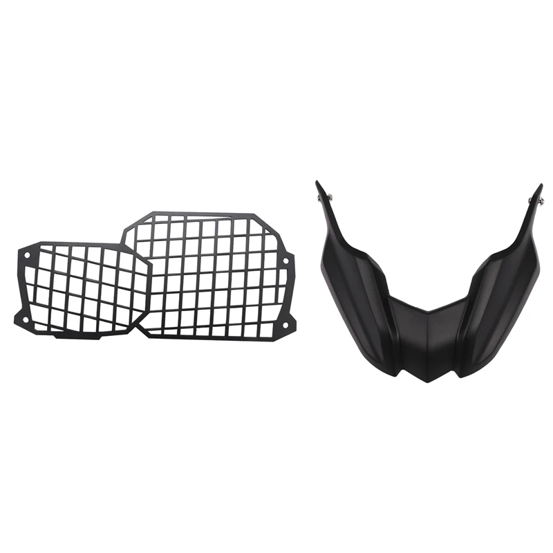 

Headlight Guard Protector With Front Fender Beak Extension Wheel Cover Cowl For Bmw Motorcycle F650gs F800gs 08-12