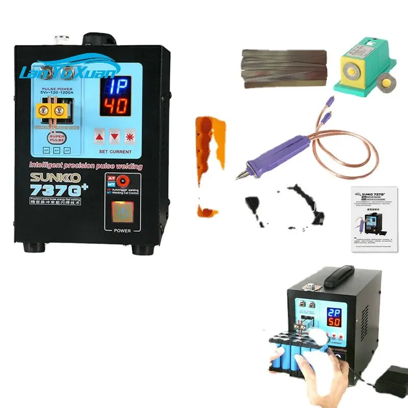 

RTS Sunkko 737G+ 220V/110V Battery Cell Spot Welder with welding pen S-70BN