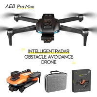 brushless motor gps drone ae8promax 360 degree obstacle avoidance quadcopter 8k hd aerial photography remote control aircraft