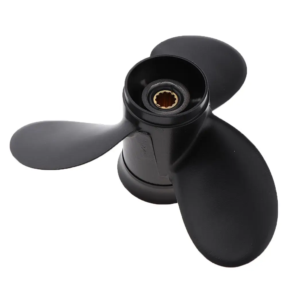 Ouboard Aluminum Propeller for 2 Stroke 6HP M6B / 8HP M8B 9.8HP M9.8B |
