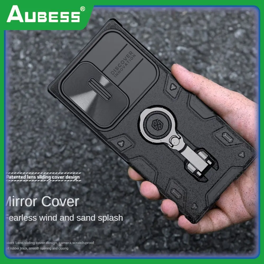 

Mobile Phone Shell Non-slip 140.00g Ring Phone Case Scratch-resistant Lightweight Phone Back Cover Protection Creative