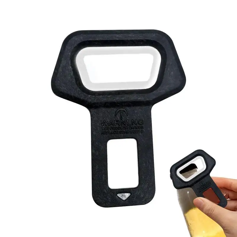 

Portable Car Seat Belt Buckles Clip Vehicle-Mounted Bottle Opener Dual Purpose Car Styling Suitable For Beer And Beverage