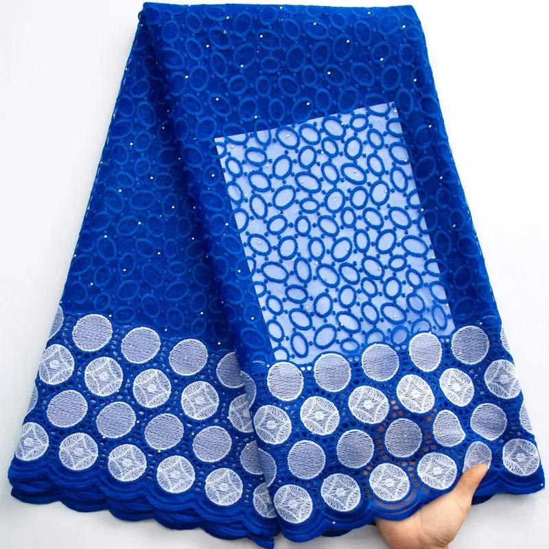 

Mesh African Lace Fabric 2023 High Quality Lace Tulle Embroidery Fabric Dress For Women Party Clothes Nigerian Lace Fabric S3458