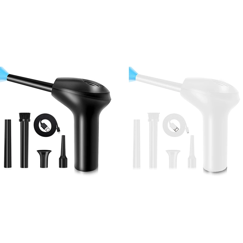 

Беспроводной сжатый Пыльник для компьютеров: для очистки автомобильного ноутбука, перезаряжаемая батарея 7500 мАч, USB Пыльник