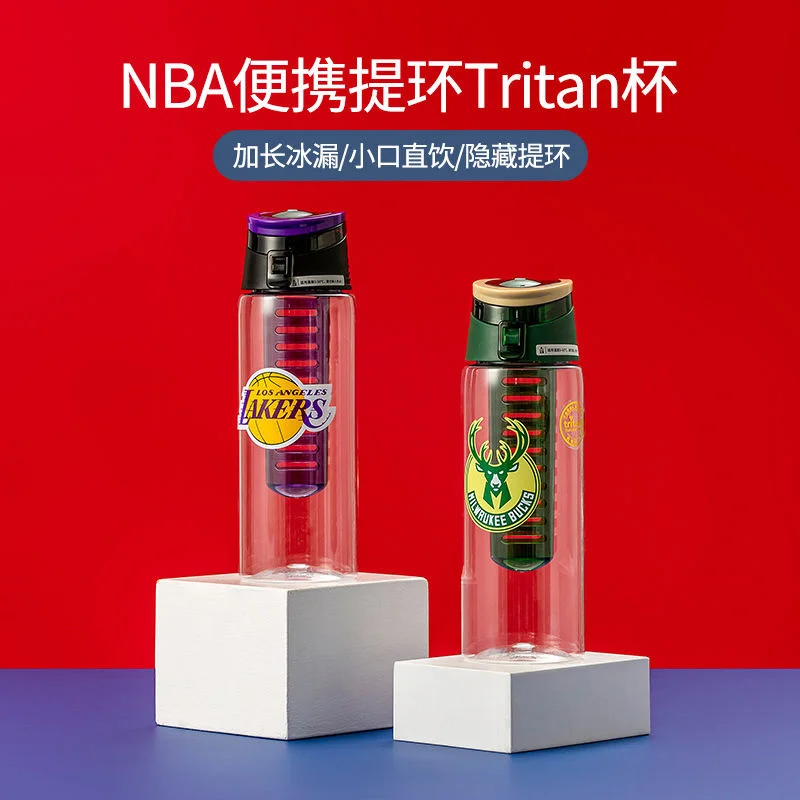

Fruit Juice Basketball Water Bottle Kids Gift Portable Plastic High Capacity Sports Cold Water Cup Drinkware