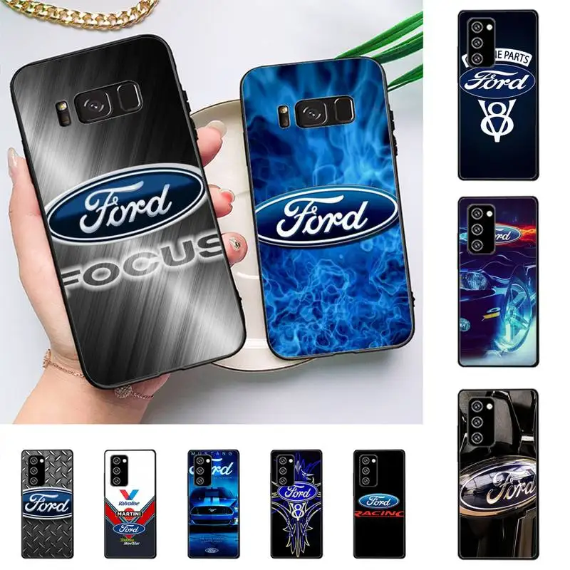 

ford logo Phone Case For Samsung Galaxy Note 10Pro Note20ultra note20 note10lite M30S Coque
