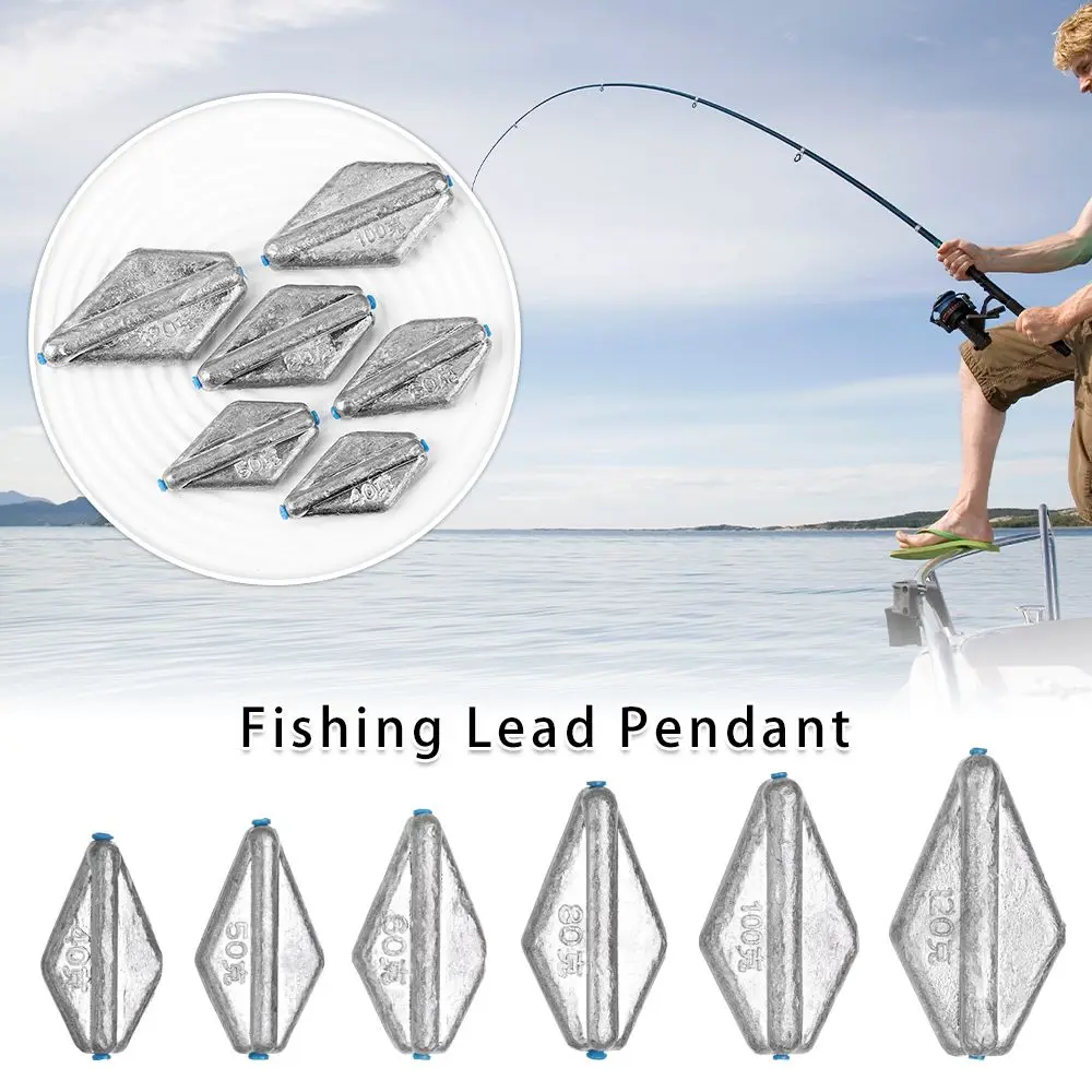 

Fishing Lead Pendant Flat Shaped 40/50/60g/80g/100g/120g Plastic Coated Line Sinkers Additional Weights Fishing Lead Fall Tools
