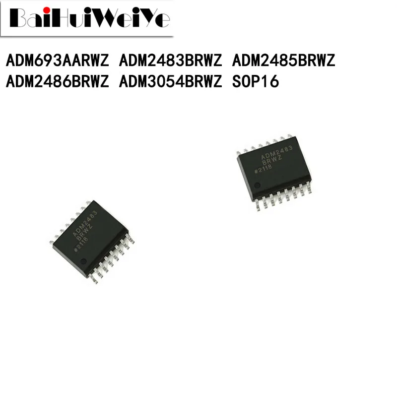 1 шт. ADM693AARWZ ADM2483BRWZ ADM2485BRWZ ADM2486BRWZ ADM3054BRWZ SOP16 SMD Новый чипсет хорошего качества 1 шт. ADM693AARWZ ADM2483BRWZ ADM2485BRWZ ADM2486BRWZ ADM3054BRWZ SOP16 SMD Новый чипсет хорошего качества