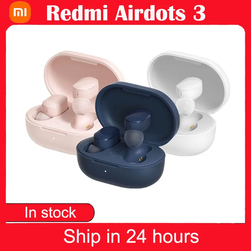 

Original Xiaomi Redmi Airdots 3 Bluetooth True Wireless TWS Headset Music Freedom Control Headphones Airdots Pro 3 Earbuds